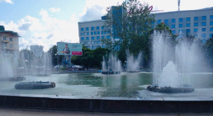 Стало відомо коли у Рівному запрацюють фонтани