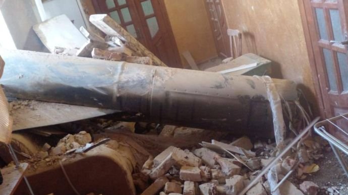 В Івано-Франківській області російська ракета залетіла в житловий будинок, але не вибухнула 