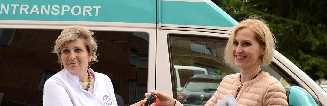 Лікарня Рівного отримала «швидку» від німецьких партнерів