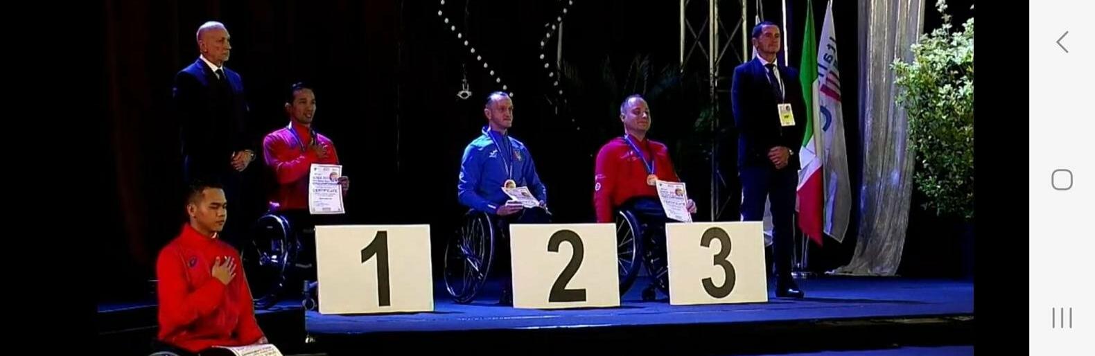 Рівненський танцюрист здобув три медалі на Чемпіонаті світу 