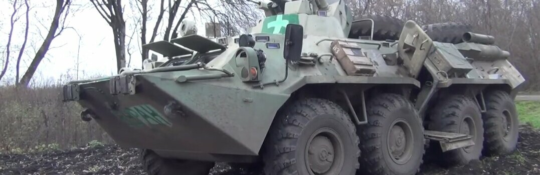 Українські захисники захопили новітній БТР ворога