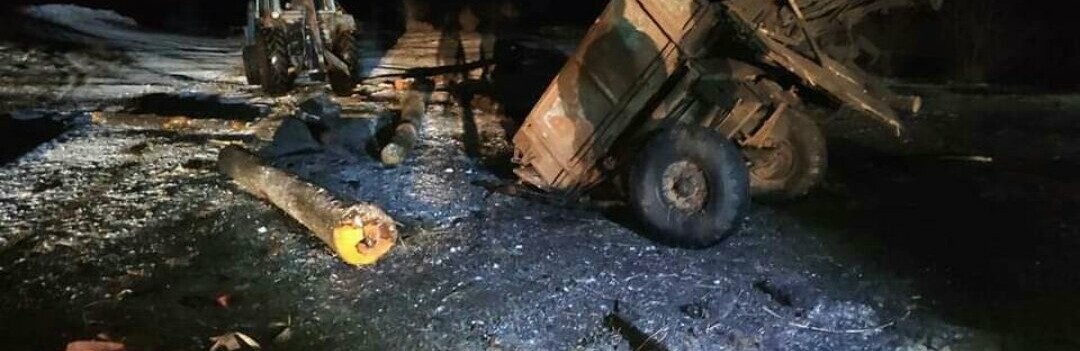 Хотіли вкрасти ліс і наїхали на міну