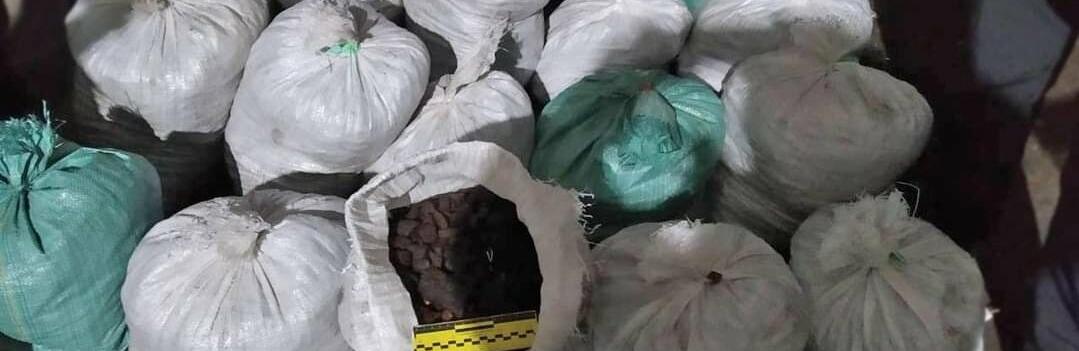 У жителя Сарненського району правоохоронці вилучили понад 350 кілограмів бурштину 