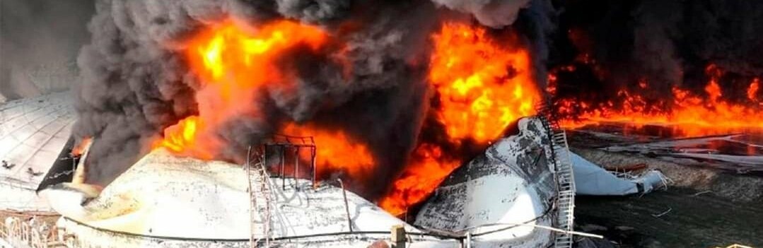 СБУ розпочала кримінальне провадження за фактом обстрілу нафтобази на Рівненщині
