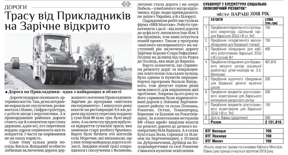 Нардепи Рівненщини використовують для «самопіару» заходи,..., фото-9 Нардепи Рівненщини використовують для «самопіару» заходи, оплачені за рахунок держбюджету , фото-9