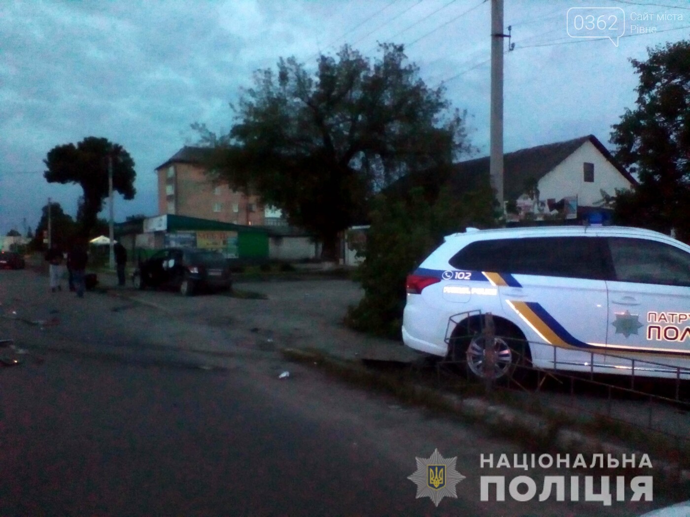 З’явились подробиці погоні на Рівненщині, яка закінчилась р..., фото-1 З’явились подробиці погоні на Рівненщині, яка закінчилась розбитою автівкою копів (ФОТО, ВІДЕО), фото-1