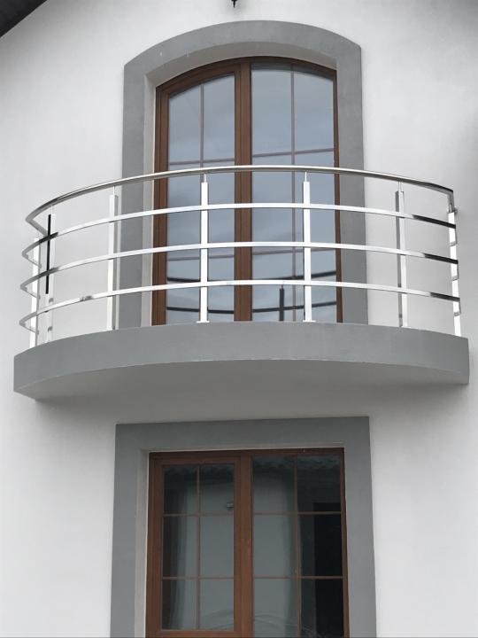 Логотип - Виготовлення, монтаж та встановлення виробів з нержавіючої сталі (перила, поручні)