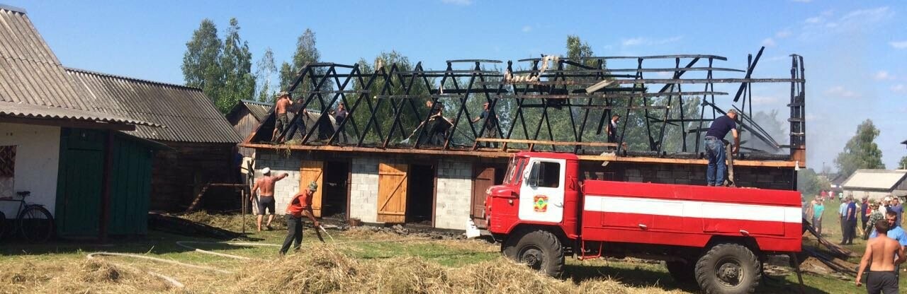 На Рівненщині у пожежі згоріла будівля та дві тони кормів На Рівненщині у пожежі згоріла будівля та дві тони кормів, Таїсія Олекшій