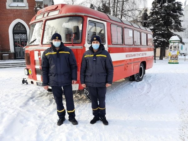 На Рівненщині працює більше 30-ти пунктів обігріву, три з яких мобільні