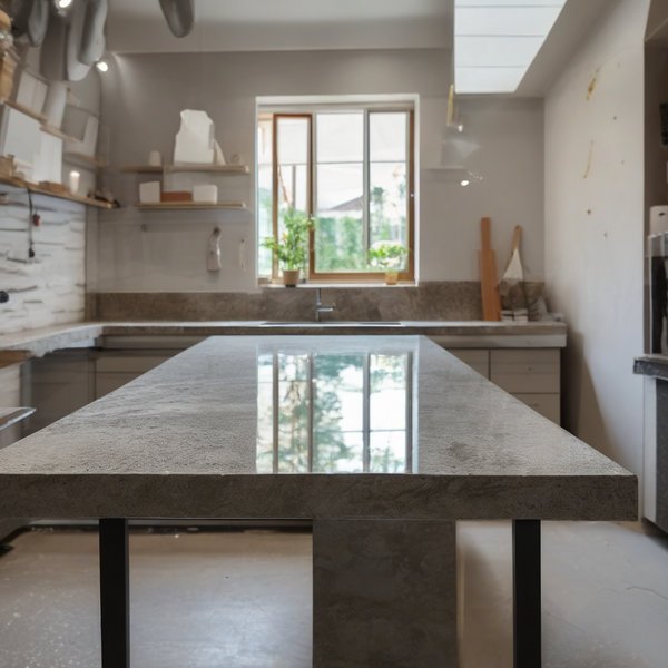 Процес полірування каменю