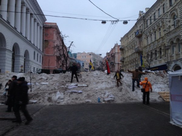 євромайдан барикада